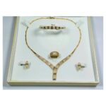 Δίχρωμο Σετ Κοσμημάτων 14Κ