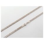 Λευκόχρυση Αλυσίδα 14Κ "Gourmet"