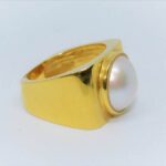 Χρυσό Δαχτυλίδι 18Κ με Μαργαριτάρι